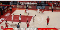 火力靠谱！庞峥麟11中7高效贡献17分 但有5次失误配图