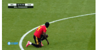 比利时1-0领先！德布劳内策动+多库传中送助攻，特罗萨德笑纳空门配图